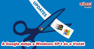 A Google is kikukázza a Windows XP-t