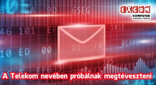 Újabb adathalász mailekkel bombázzák a hazai felhasználókat