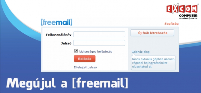 Bejelentkezés freemail hu MVM Next