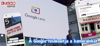 Itt az intelligens kamera a Googletól: Google Lens