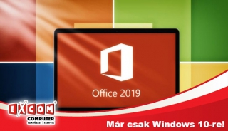 Office 2019: már csak Windows 10-re