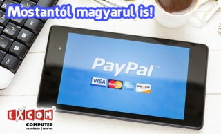 Megtanult magyarul a PayPal