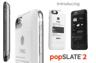 popSLATE 2 - második (hátlapi) kijelző iPhone 6-hoz