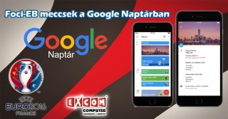 App Ajánló: Google Naptár, hogy ne maradj le a foci-EB meccseiről!