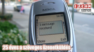 Hihetetlen, de már 25 éves az SMS!